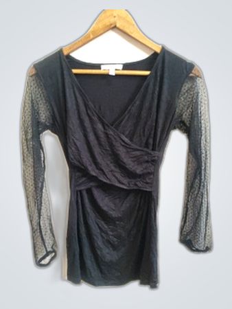 ENVIE de FRAISE Black Long Sleeve Top