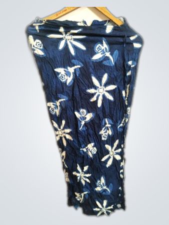 Bungalod Blue Floral Sarong