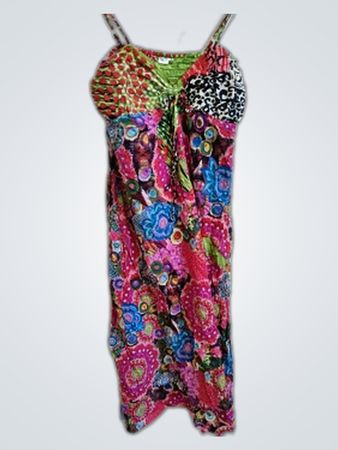 Multicolored Floral Dress