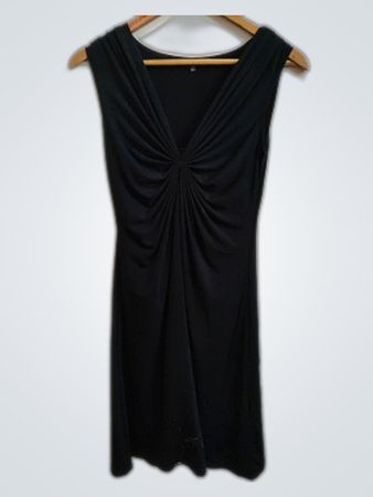 Etam Black Sleeveless Mini Dress