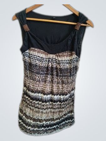 Multicolored Knit Top