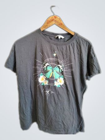 Gray Graphic T-Shirt