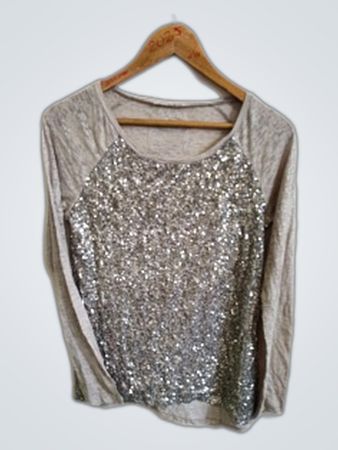 Giorgio Armani Sequined Top