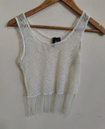 White Lace Top