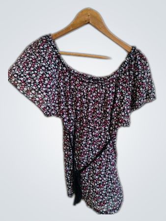 Floral Off-the-Shoulder Top