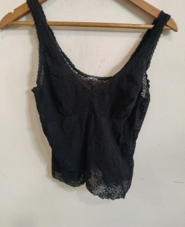 Black Lace Top