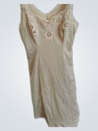 Beige Lace Trim Camisole