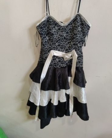Black and White Dress