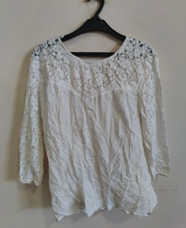 White Lace Blouse