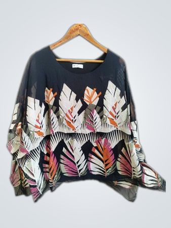 Perla Oversized Floral Blouse