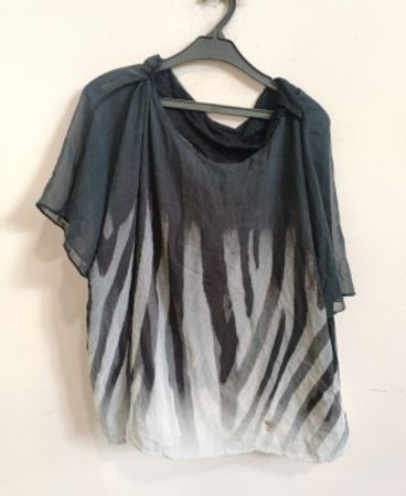 Zebra Print Blouse
