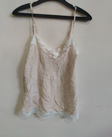 Zara Lace Trim Cami Top