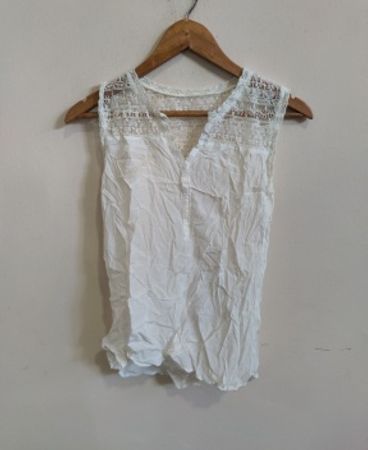 Opus White Lace Top