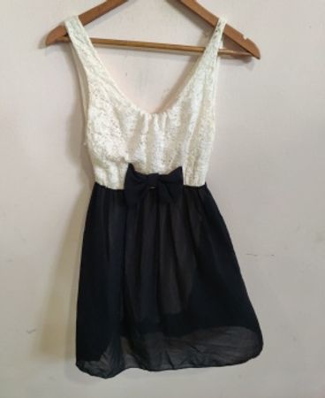 Black and White Dress