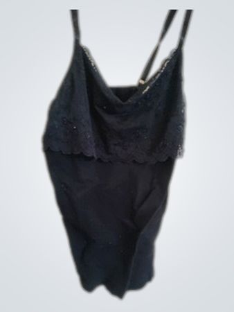 Black Lace Cami Top