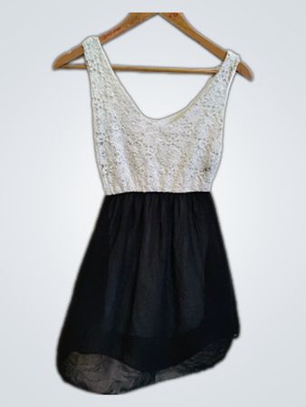 Black and White Dress
