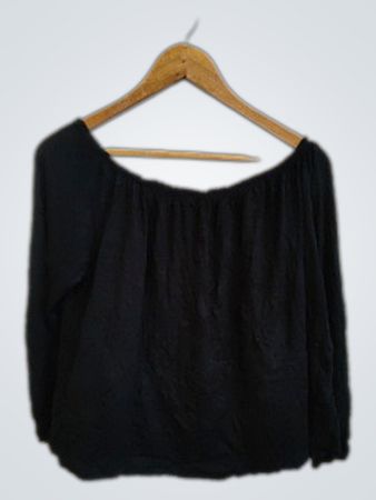 Pimkie Black Off-Shoulder Blouse