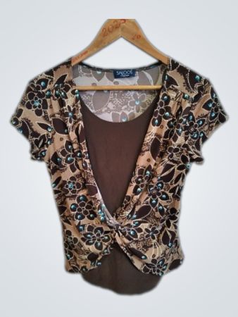Saloos Collection Floral Top