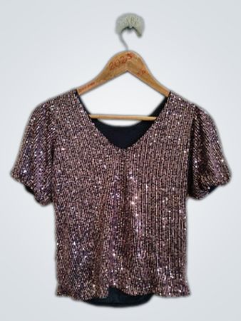 KIABI Sequined Top