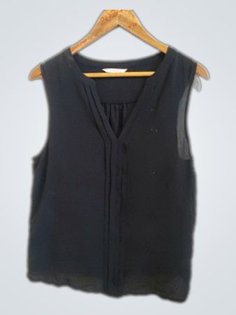 Camaieu Black Sleeveless Top