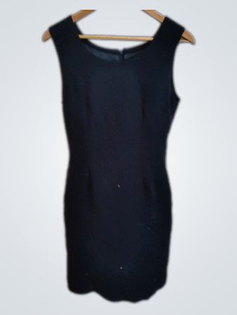 Unbranded Black Sleeveless Sheath Dress