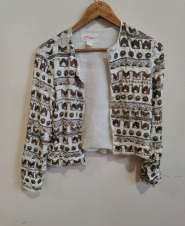 H&M Fashion Against AIDS Beaded Blazer