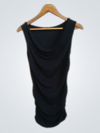 Alyssa Paris Black Sleeveless Top