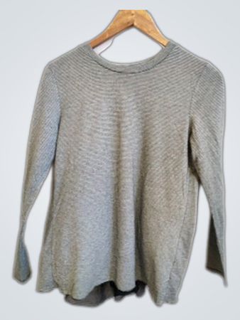 Gray Long-Sleeve Shirt
