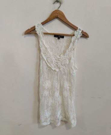Miso White Lace Dress