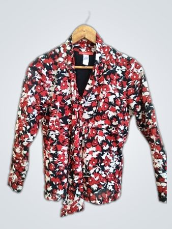 Anne Klein Floral Blouse