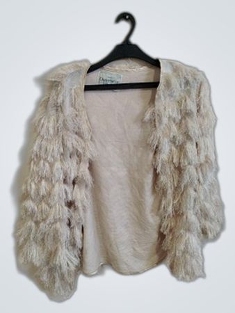 George Faux Fur Shrug Jacket