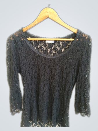 Black Lace Top