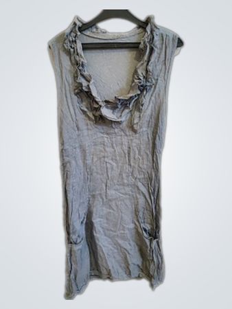 Gray Sleeveless Dress