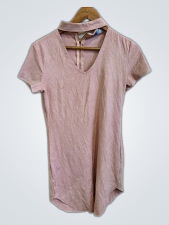 Pink Polo Dress