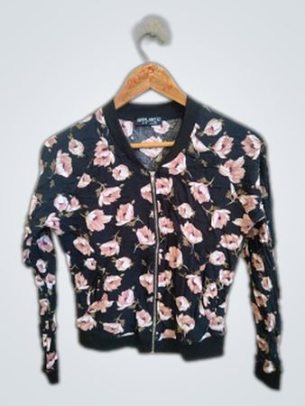 Select Floral Zipper Jacket