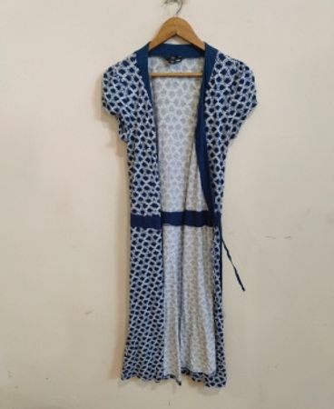 H&M Blue Polka Dot Dress