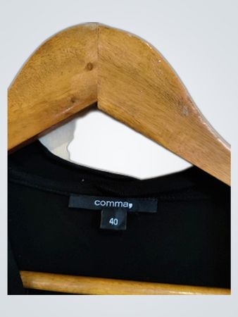 Black Long-Sleeve Top