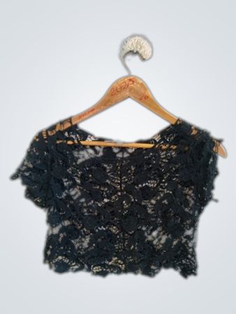 Black Lace Top