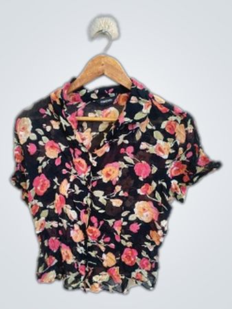 Pomodoro Floral Blouse