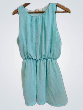 E Beauty Blue Romper