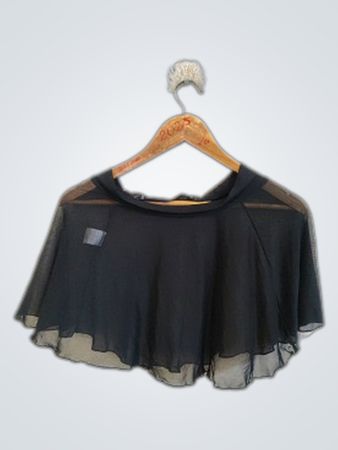 Black Sheer Top