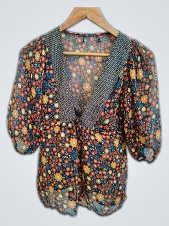 Floral Pattern Blouse