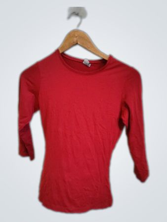 Red Long-Sleeve Shirt