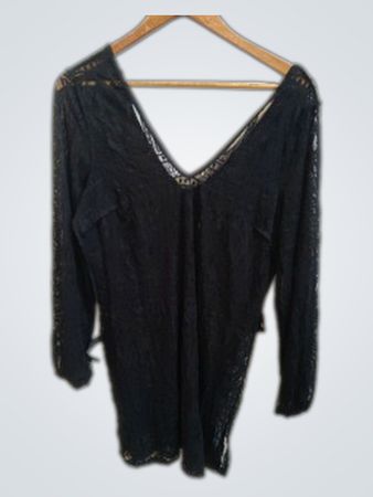 Black Lace Top