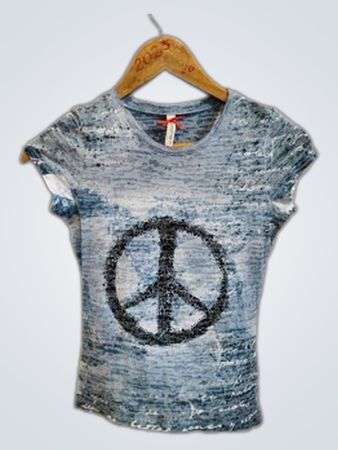 Sky London Blue Tie Dye T-Shirt