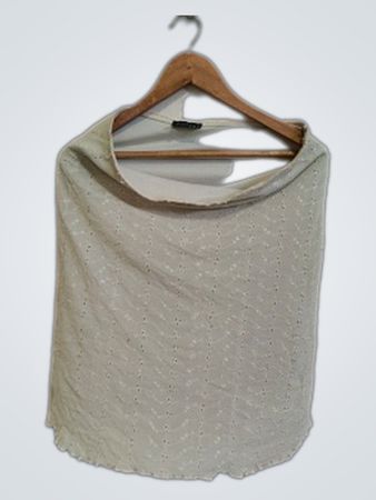 White Crochet Top