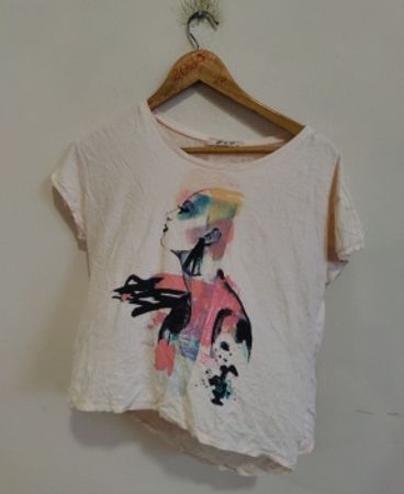 White Graphic T-Shirt