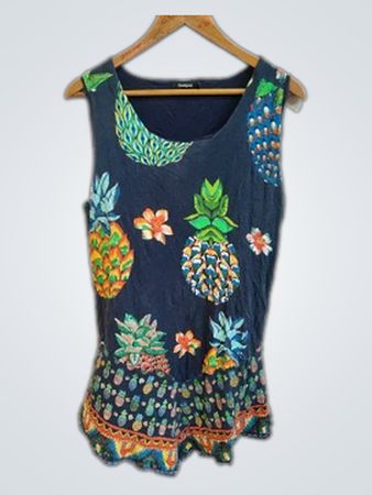 Desigual Pineapple Print Top