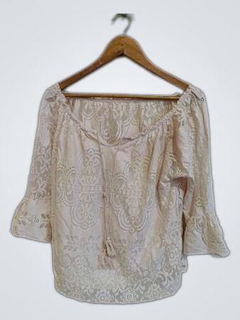 Unbranded Lace Off-Shoulder Blouse