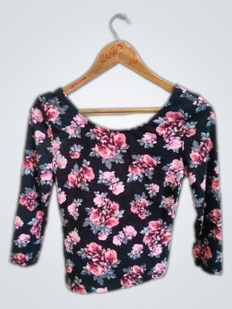 Unbranded Floral Off-Shoulder Top